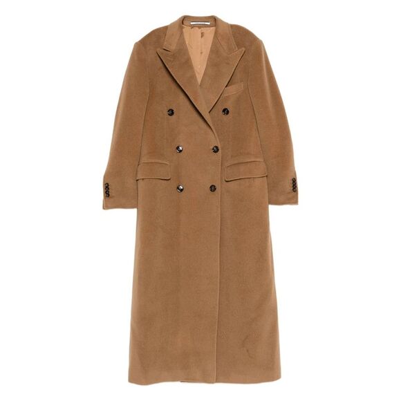Tagliatore Brown Coats - Double Breasted & Peacoats Women